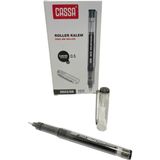 Cassa 0,5 mm Iğne Uçlu Roller Kalem 12 'li ( 1 Paket ) - Siyah