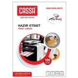 Cassa 1165 Laser Etıket 38X21mm 65X100 6500 Adet
