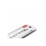 Cassa 8302 Çelik Cetvel 40 cm, Paslanmaz Çelik, Çift Taraflı Baskılı