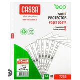 Cassa Delikli Poşet Dosya 100 Lü Paket 1000 Adet- 10 Paket