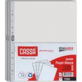 Cassa Extra Delikli Poşet Dosya 50 Micron