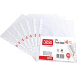 Cassa Kristal Şeffaf Dosya 40 Mikron 100 Adet 1 Paket