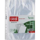 Cassa Poşet Dosya 30 Mikron 1000 Adet Eco 10 Paket A4 Kapasiteli Şeffaf Delikli
