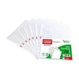 Cassa Poşet Dosya Eco 30 Mikron 100 Lü 10 Paket - Şeffaf