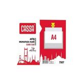 Cassa Tabela Poşeti, Afiş Muhafaza Kabı A4, 210x297 mm, Şeffaf, 10'lu Paket