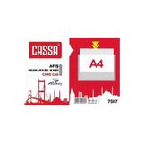 Cassa Tabela Poşeti (Afiş Muhafaza Kabı A4) 210X297Mm Şeffaf 7507 (10 Lu Paket)