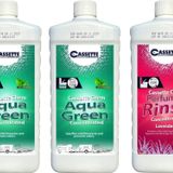 CASSETTE CHEMICALS Karavan-Tekne Tuvalet Kimyasalı-Atık Parçalayıcı ve Koku Giderici 3'lü Set