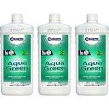 Cassette Karavan Tekne Tuvalet Kimyasalı Aqua Green Concentrated Portatif ve Kasetli Tuvalet Atık Parçalayıcı Koku Giderici 3'lü Avantajlı Paket