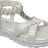 Cassy 2805-22 Abiye Trend Kiz Cocuk Sandalet 31-35