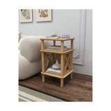 Castagno Komodin Minimalist Mdf Ve Ahşap Ayaklı Tasarım - Oturma Odası - Mutfak - Yatak Odası CASTAGNO MODERN KOMİDİN