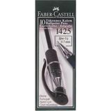 Castell Faber-Castell 1425 Iğne Uç Tükenmez Kalem Siyah 10 Lu 5211142599000 (1 Paket 10 Adet)
