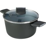 Castey Vitale Tencere 2 24*24*14 cm AK.JF309400250 - Gri
