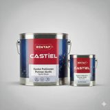 Castiel Epoksi Poliüretan Polimer Akrilik Yalıtım Zemin Boyası 18 Kg