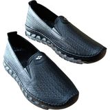 Castle Black 22385 Kadın Deri Comfort Casual Ayakkabı Siyah