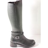 Castle Black 26990-1 Siyah Kadın Çizme