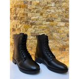 Castle Black CB-21890-1 Kadın Deri Bot - Taba