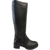 Castle Black Yldz-26900-1 Kadın Deri Çizme Siyah