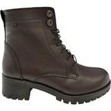 Castle Black YLDZ-3680-1 Kadın Deri Klasık Bot Kahverengi