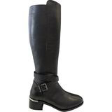 Castle Black Yldz-97900-1 Kadın Deri Çizme Siyah
