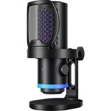 Castmic G40B Rgb Aydınlatmalı Gürültü Engellemeli USB Mikrofon ve Boom Arm Set - Çok Renkli