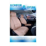 Castor Otomotiv Castor Lada Niva Uyumlu Lüks Deri Oto Koltuk Kılıfı Ön Arka Set Bej Marjinal Model Mk