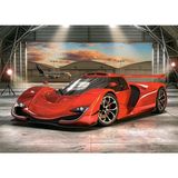 Castorland 60 Parça Kırmızı Spor Araba Çocuk Puzzle