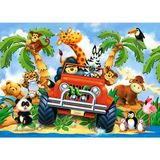 Castorland 60 Parça Safari Çocuk Puzzle