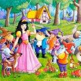 Castorland 66032 Snow White and the Seven Dwarfs 60 Parça Çocuk Puzzle