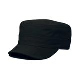Castro Yazlık Keten Şapka - Unisex Siyah