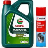 Castrol 10W-40 A3/B4 Magnatec 4 Litre + Würth Balata Spreyi 500 Ml