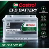 Castrol 12V 72 Ah Amper 720A En Efb Start-Stop Akü L3 Kasa (Üretim Yılı: 2026)