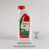 Castrol 2T 2 Zamanlı Motor Yağı 1 Litre Düşük Dumanlı Temiz Yanma Performansı ile Uyumlu