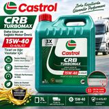 Castrol Crb Turbomax 15W-40 Cı-4/E7 Motor Yağı 7 Litre (Üretim Tarihi : 2026)
