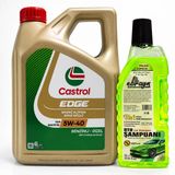 Castrol Edge Dpf Motor Yağı 5W-40 4 Litre + Oto Şampuan 1000 ml