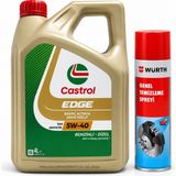 Castrol Edge Dpf Motor Yağı 5W-40 4 Litre + Würth Balata Spreyi 500 ml