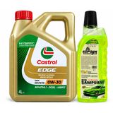 Castrol Edge Motor Yağı 0W-30 4 Litre + Oto Şampuan 1000 Ml