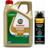 Castrol Edge Motor Yağı 5W-30 5 Litre + Lastik Tamir Kiti 400 ml