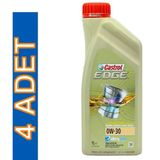 Castrol Edge Titanıum 0W-30 1 lt 4'lü Tam Sentetik Motor Yağı
