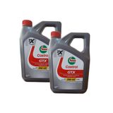 CASTROL GTX 5W-40 Tam Sentetik Motor Yağı 2 X 4 Lt | Benzin - Dizel | Üretim 2026