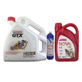 Castrol GTX LPG 20W-50 Sentetik Motor Yağı 4 lt + 3 lt Organik Antifriz