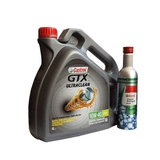 Castrol GTX Ultraclean 10W-40 A3/B4 4 lt Sentetik Motor Yağı + 300 ml Motor İç Temizleme