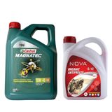 Castrol Magnatec 10W-40 A3/B4 4 lt Motor Yağı + 3 lt Kırmızı Antifriz