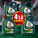 Castrol Magnatec 5W-30 A-5 4 Lt Motor Yağı 4'Lü Kampanya