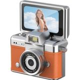 Castu LK-027 Mini Flip Dijital Kamera Aksiyon Kamera - Turuncu