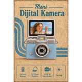 CASTU Mini Dijital Kamera Selfie Video Vlog Kamerası Mini Anahtarlık 1080P LK-27
