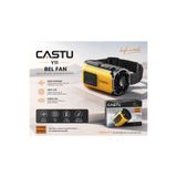 CASTU Mini Turbo El Fanı Boyuna Asılan Bele Takılan LED DİJİTAL EKRAN 10 Kademeli Şarjlı Vantilatör Y11