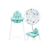 Casual Feed & Play Oyuncaklı Mama Sandalyesi Mint Yesili-Mama Sandalyesi Minderi Hediye