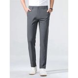 Casual Regular Fit Erkek Chıno Pantolon - Gri - 38