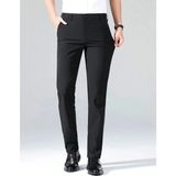 Casual Regular Fit Erkek Chıno Pantolon - Siyah - 33