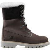 Cat 015Z101184 Utah Fur Dark Grey-Gri Nubuk Kadın Bot